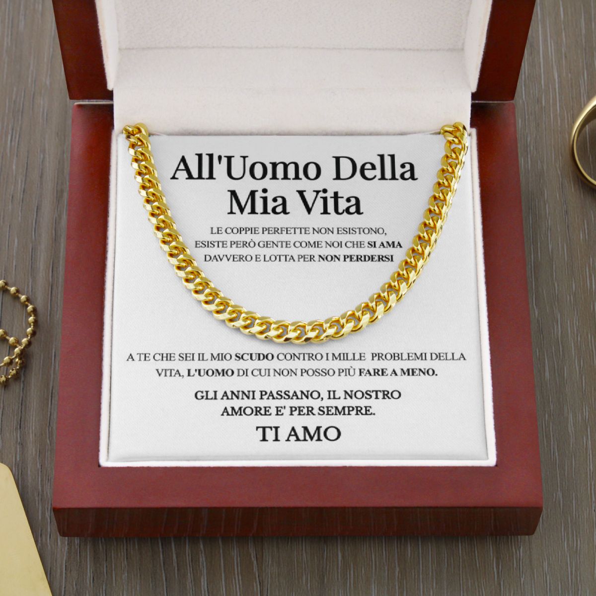 All'Uomo Della Mia Vita | Collana